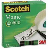 Scotch Invisible tape 19mm x 33m, permanent